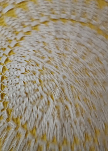 El Yapımı Beyaz Dantel Masa Örtüsü - Görsel 2