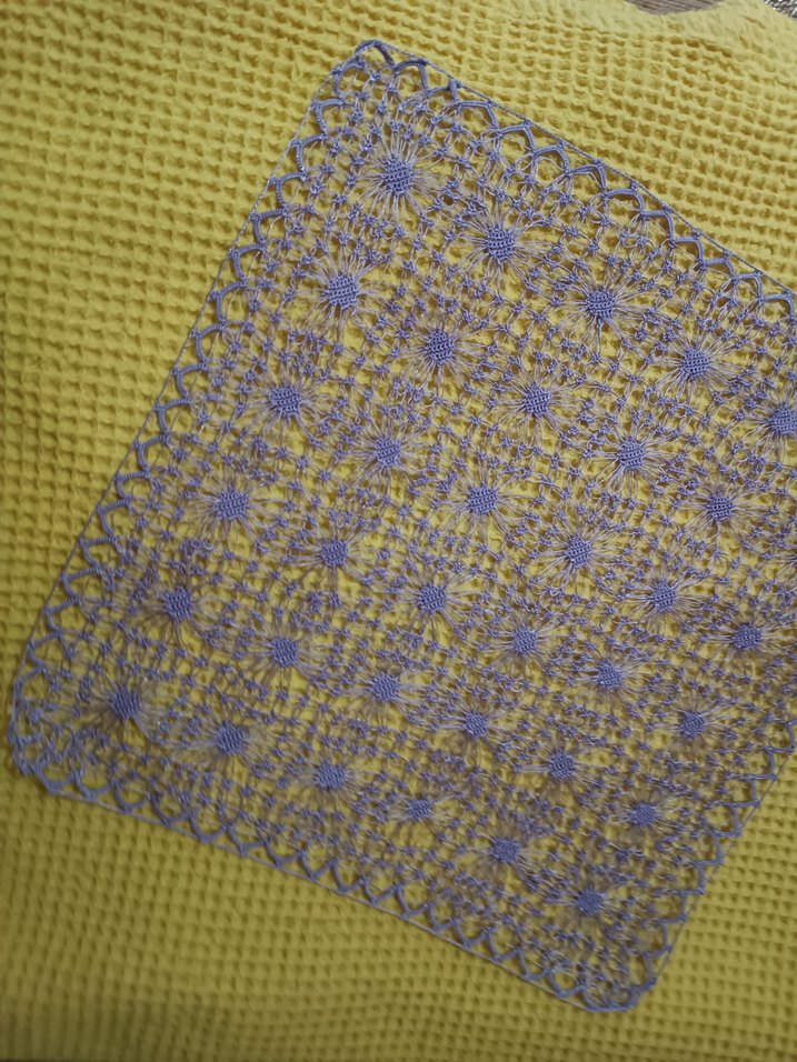 Sarı Bohem Nakışlı Kırlent Kılıfı - Görsel 3