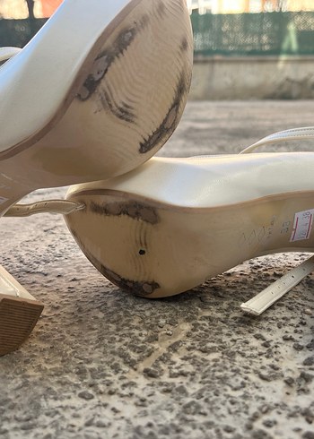 Yüksek Topuklu Gelin Ayakkabısı - Görsel 3