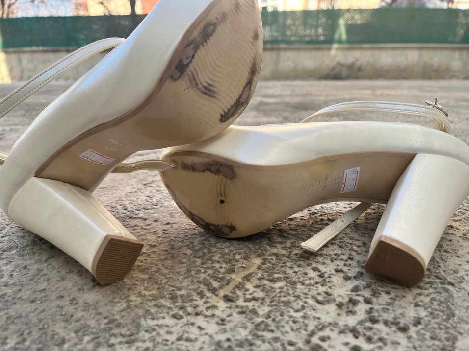 Yüksek Topuklu Gelin Ayakkabısı - Görsel 3