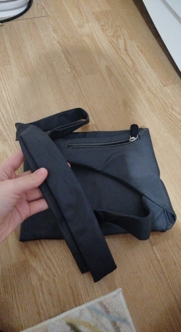 Gri Erkek Bel Çantası - Görsel 3