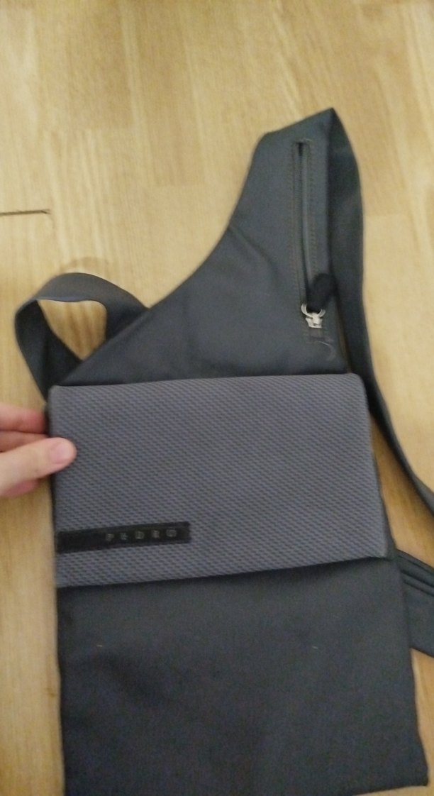 Gri Erkek Bel Çantası - Görsel 2