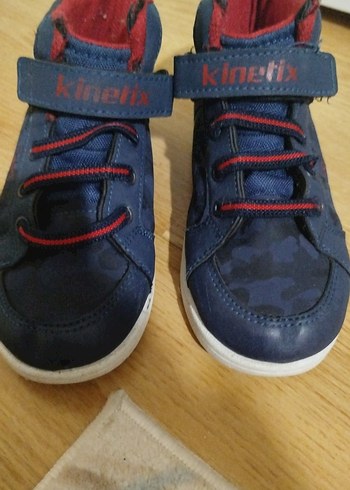 Kinetix Erkek Çocuk Mavi Bağcıklı Sneaker - Görsel 3