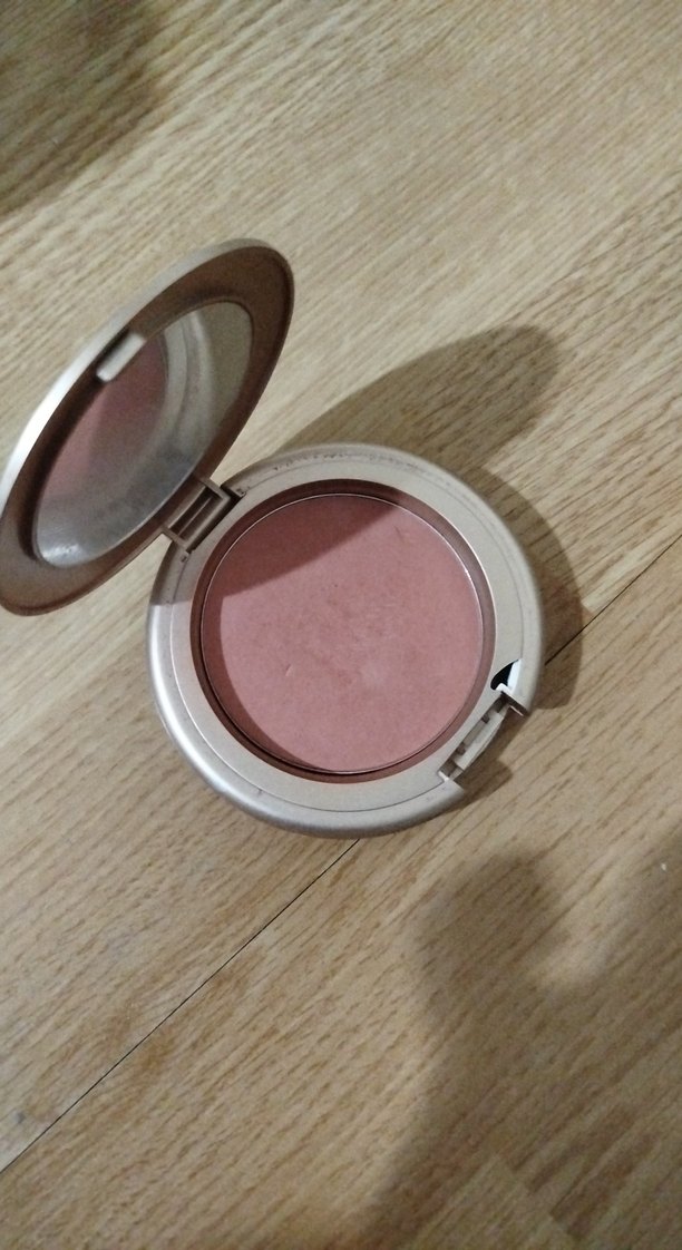 Moda Leopar Desenli Koyu Bej Allık - Görsel 2