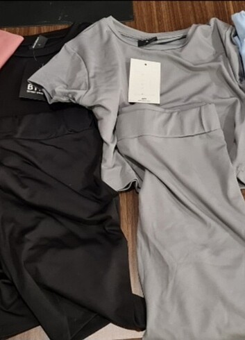 xs Beden Takım Crop kısa tayt