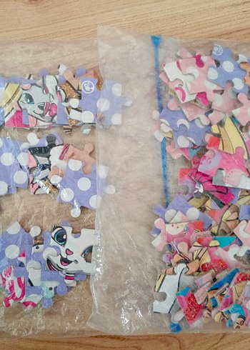 Beden Barbie 2'si 1 Arada Puzzle Seti