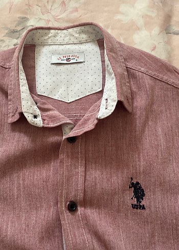 Gül kurusuRegular Fit Erkek Keten Gömlek - Görsel 2