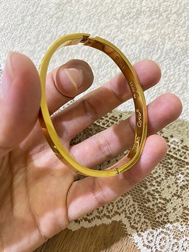 Beden altın Renk Cartier kelepçe