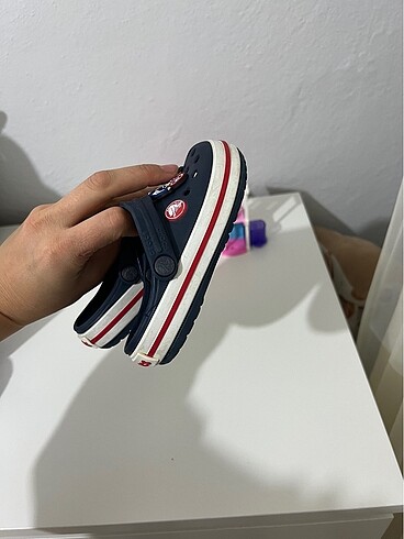 25 Beden lacivert Renk Crocs çocuk terlik