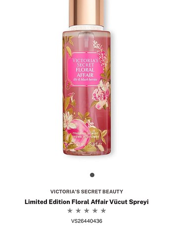 Victoria's Secret Floral Affair Vücut Spreyi