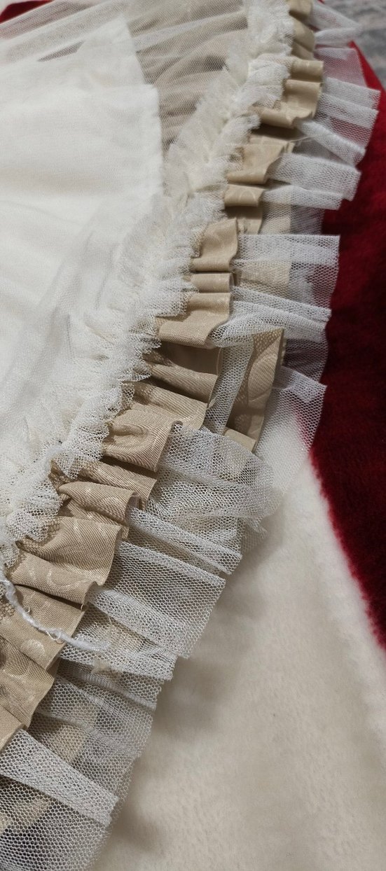 Kız Çocuk Beyaz Nakışlı Kemerli Elbise - Görsel 4