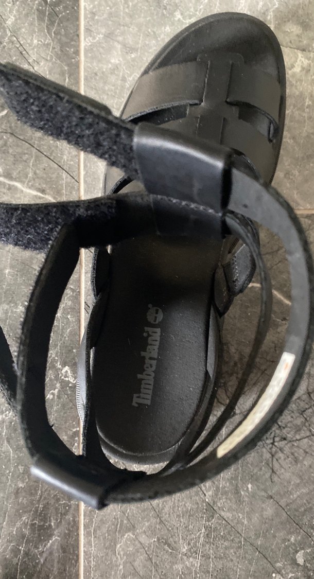 Tokalı Siyah Blok Topuklu Kadın Sandalet - Görsel 5