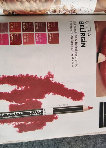 Beden pembe Renk Avon Color Trend Pastel Pembe Ruj