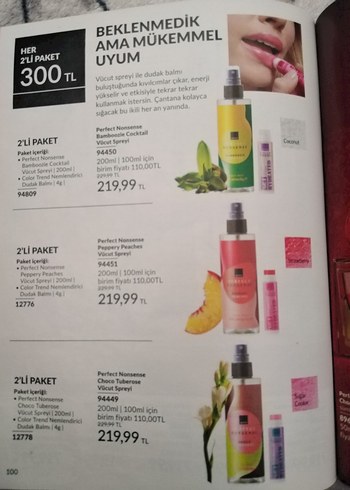 Perfect Nonsense Vücut Spreyi 2'li Paket 200ml