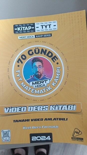  Beden Mert Hoca 70 Günde Tyt Matematik Video kitabı+Soru bankası 