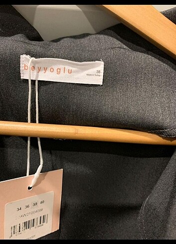 Beyoğlu Butik Crop blazer ceket 