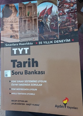 TYT Tarih Soru Bankası - Aydın Yayınları