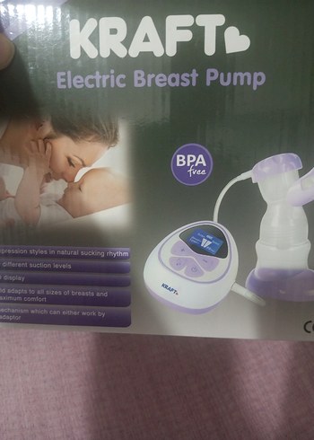 Mor Elektronik Göğüs Pompası LCD Ekranlı - Görsel 6