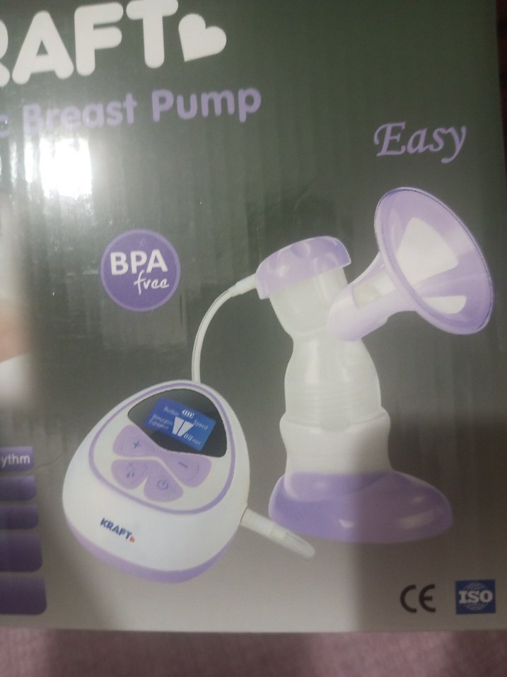 Mor Elektronik Göğüs Pompası LCD Ekranlı - Görsel 5