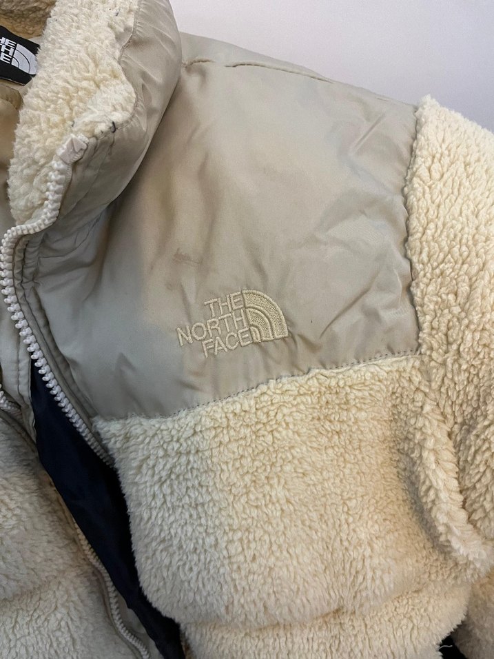 Bebek Beyaz Kürklü Kısa Mont - Görsel 3