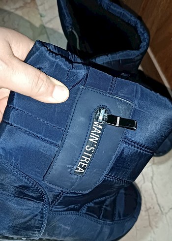 lacivert unisex bot - Görsel 2