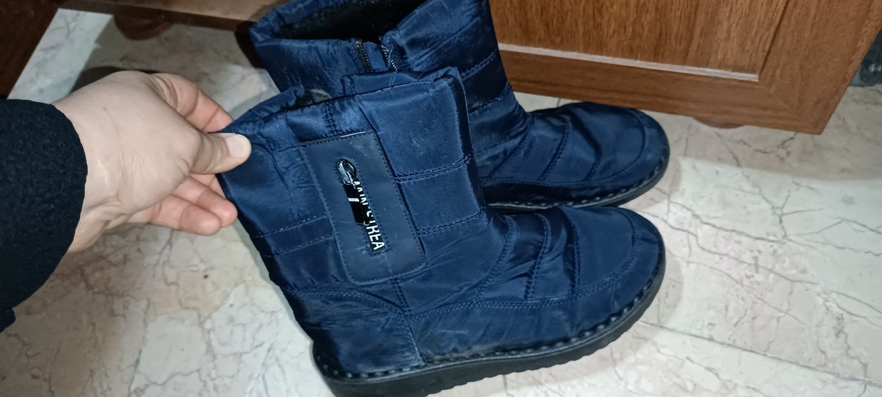 lacivert unisex bot - Görsel 4