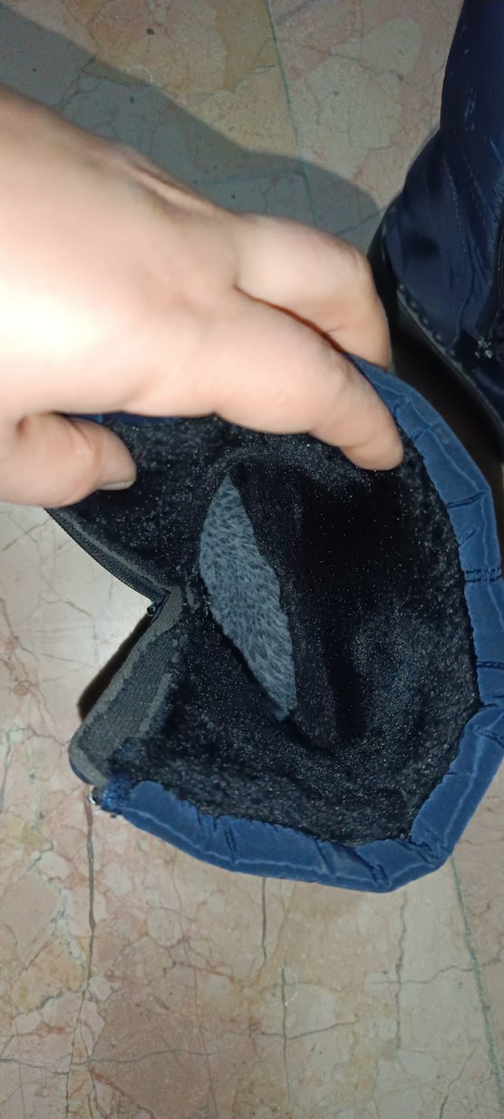 lacivert  kadin Bot - Görsel 5