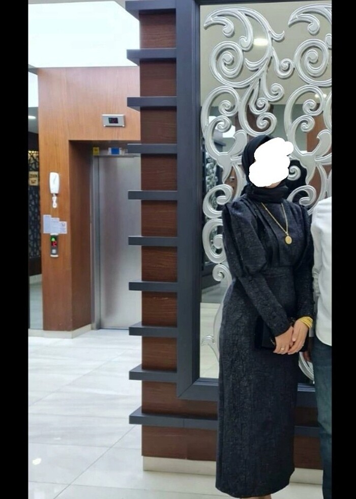 Siyah elbise - Görsel 2