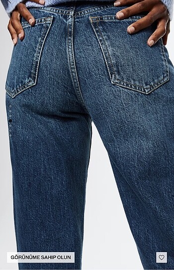 32 Beden Mango lacivert jean