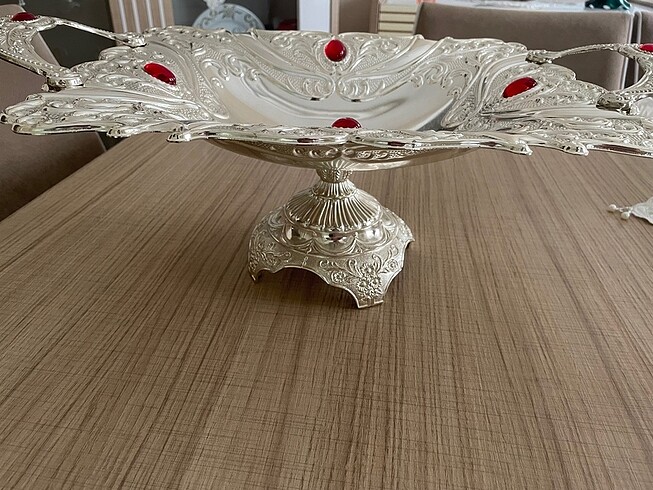 Gümüş şekerlik gondol