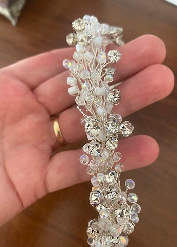 Boncuklu Bohem Saç Aksesuarı - Görsel 2