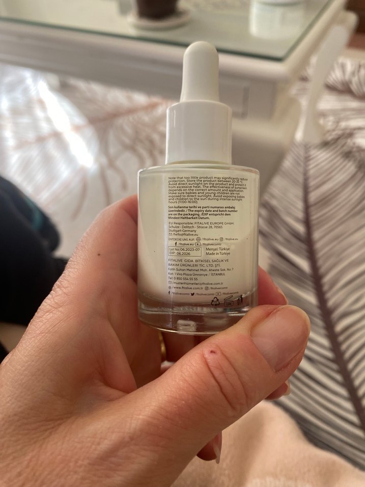 Fit & Alive SPF+ Drops güneş koruyucu Serum - Görsel 4