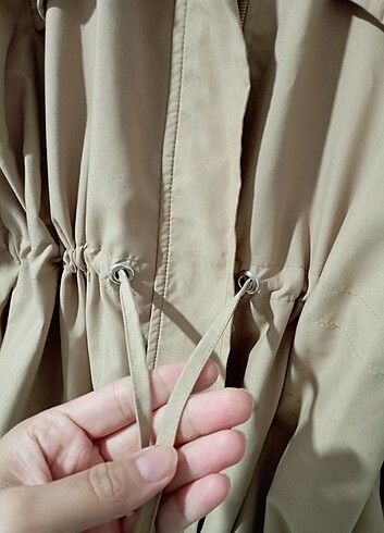 40 Beden camel Renk Trenchcoat