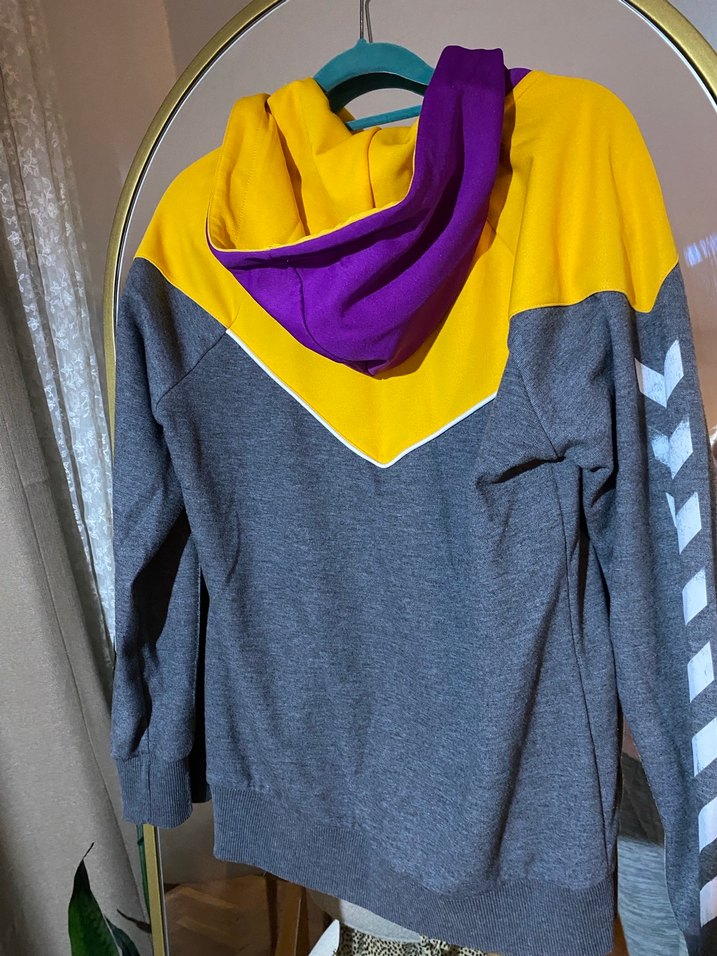 Gri Fermuarlı Unisex - Görsel 3