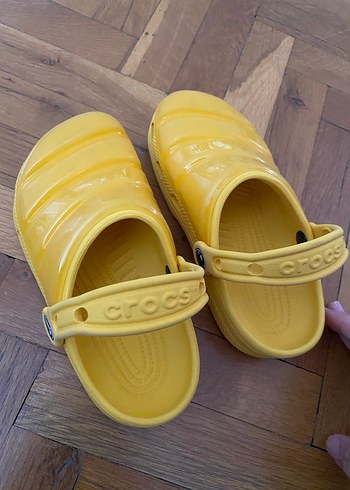 32 Beden Sarı Tokalı Parlak Unisex çocuk