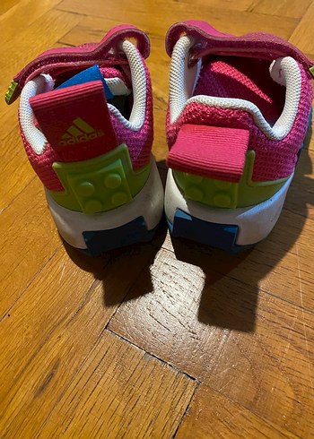 Adidas Kız Çocuk Pembe Spor Ayakkabı Velcro Bantlı