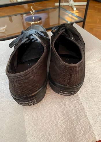 Superga Siyah Kadın Bağcıklı Spor Ayakkabı ( son fiyat)