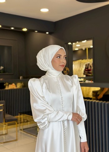 Diğer Nikah Elbisesi Saten