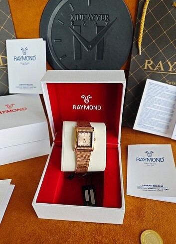 RAYMOND SWİSS QUARTZ SIFIR GARANTİLİ KADIN SAAT