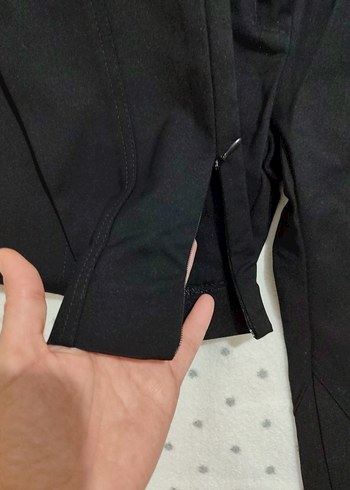 Siyah Kadın Ofis Kumaş Pantolon - Görsel 4