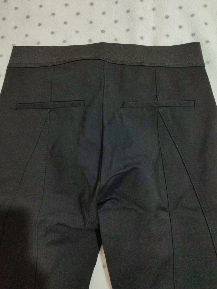 Siyah Kadın Ofis Kumaş Pantolon - Görsel 2