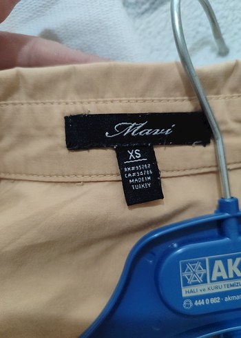 Bej Kadın Keten Gömlek - Görsel 3