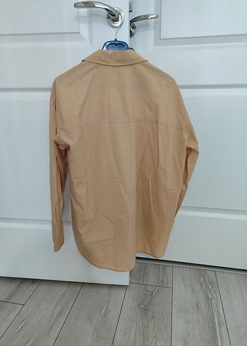Bej Kadın Keten Gömlek - Görsel 2