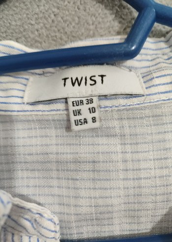 Gri Uzun Kollu Düğmeli Kadın Gömlek - Görsel 3