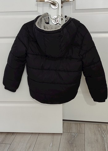 Erkek Çocuk Siyah Fermuarlı Mont - Görsel 6
