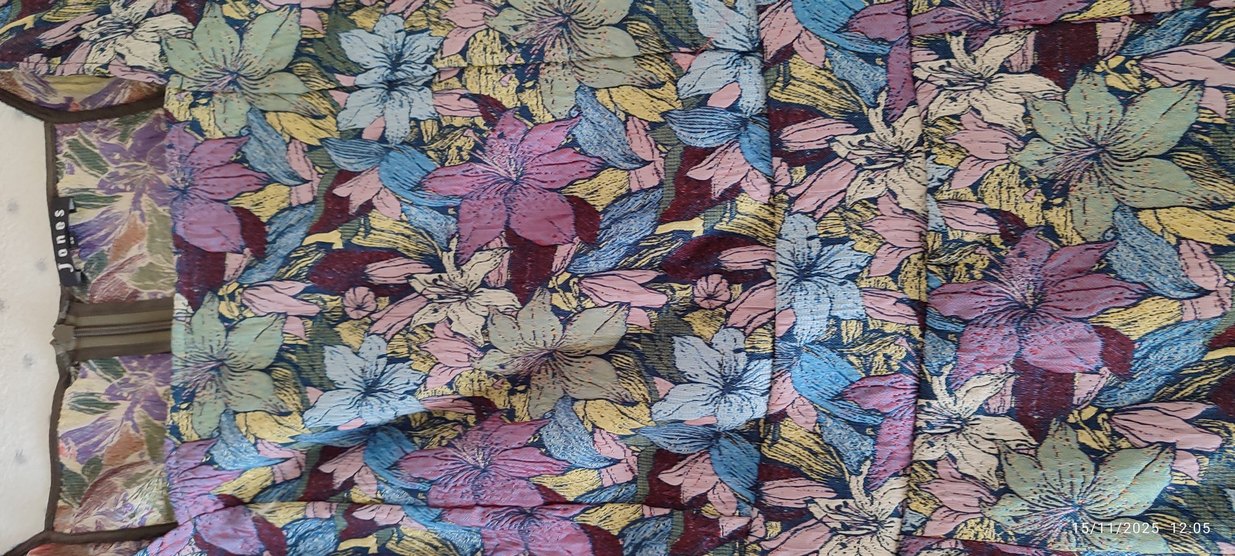 Çiçek Desenli Pilili Uzun Hamile Eteği - Görsel 4