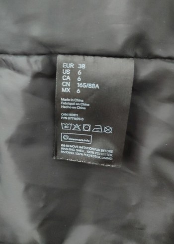 Kürklü Kapüşonlu Siyah Kadın Kışlık Mont - Görsel 5