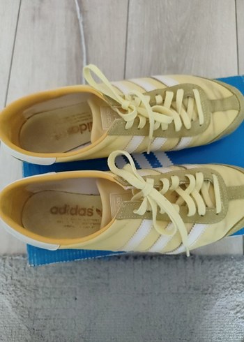 Sarı Pastel Kadın Spor Ayakkabı - Görsel 4