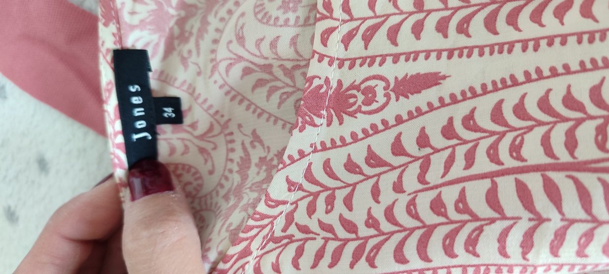 Nakışlı Dantel Detaylı Pembe Hamile Tunik - Görsel 4