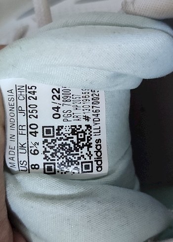 Adidas Beyaz Spor Ayakkabı - Görsel 4